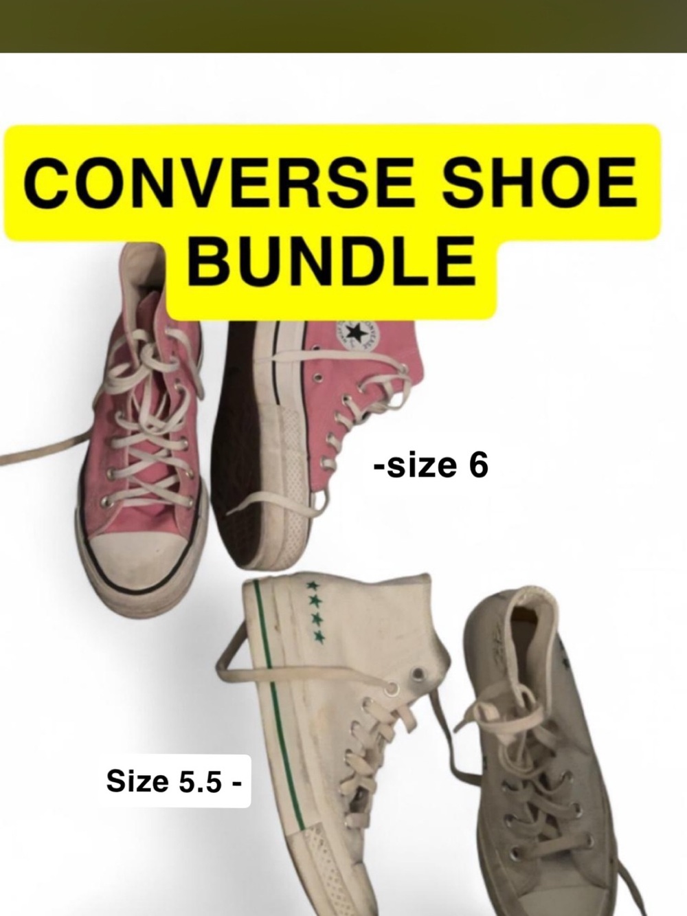 Converse shoe bundle